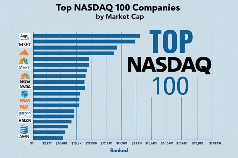 Top Nasdaq 100 companies by market cap