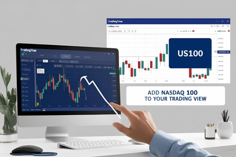 Add Nasdaq 100 to TradingView