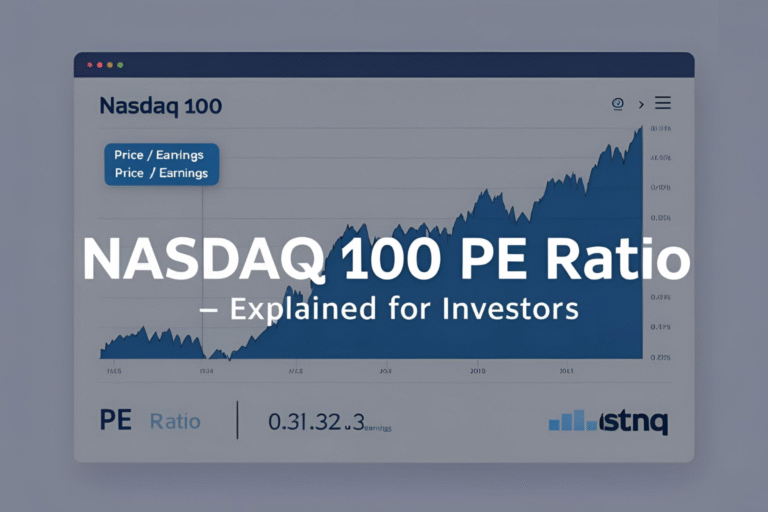 Nasdaq 100 PE ratio