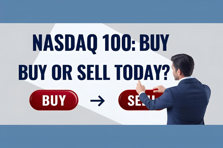 Nasdaq 100 buy or sell today