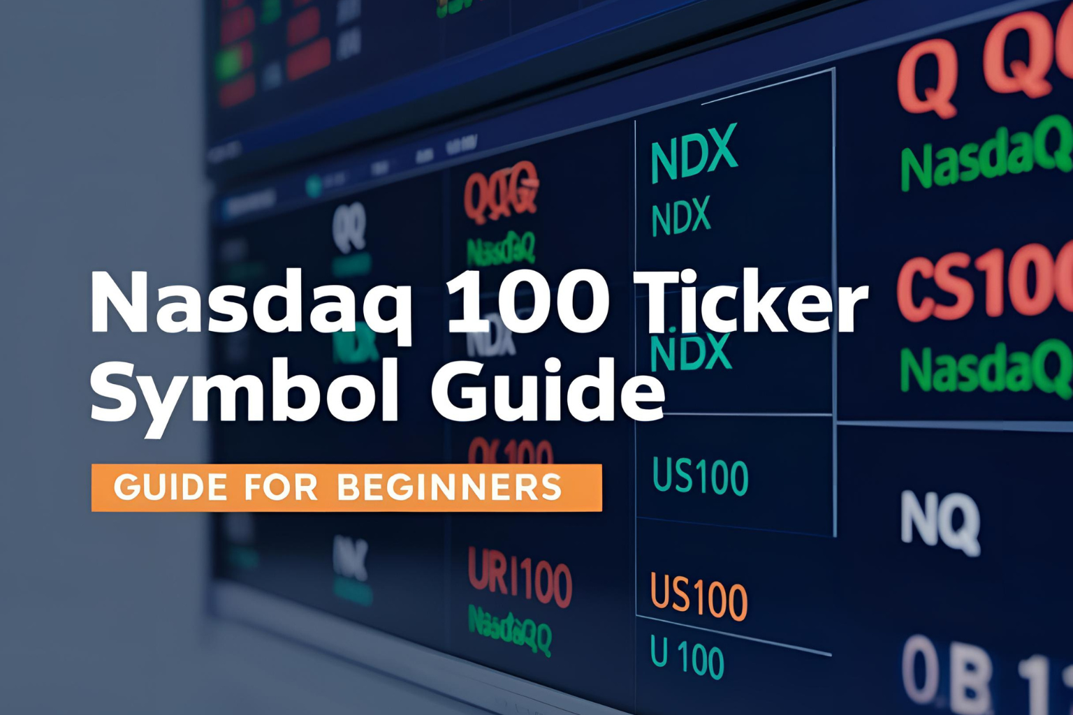 Nasdaq 100 ticker symbol